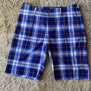 IJP Design Ian Poulter Brand Men's Plaid Golf Shorts